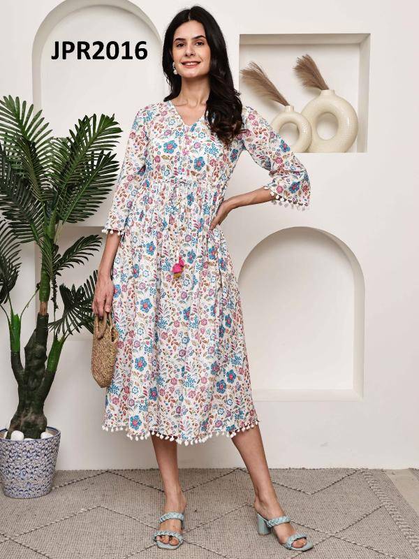 Shorya midi dress Kurti manufacturers in Hyderabad